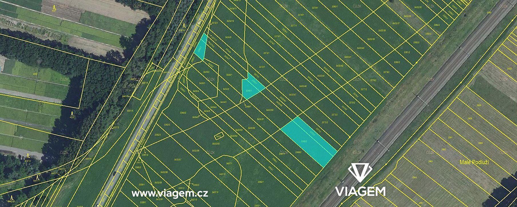 Prodej pole 552 m²