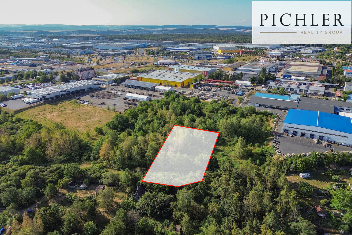 Prodej komerčního pozemku 1 809 m² – fotografie 2
