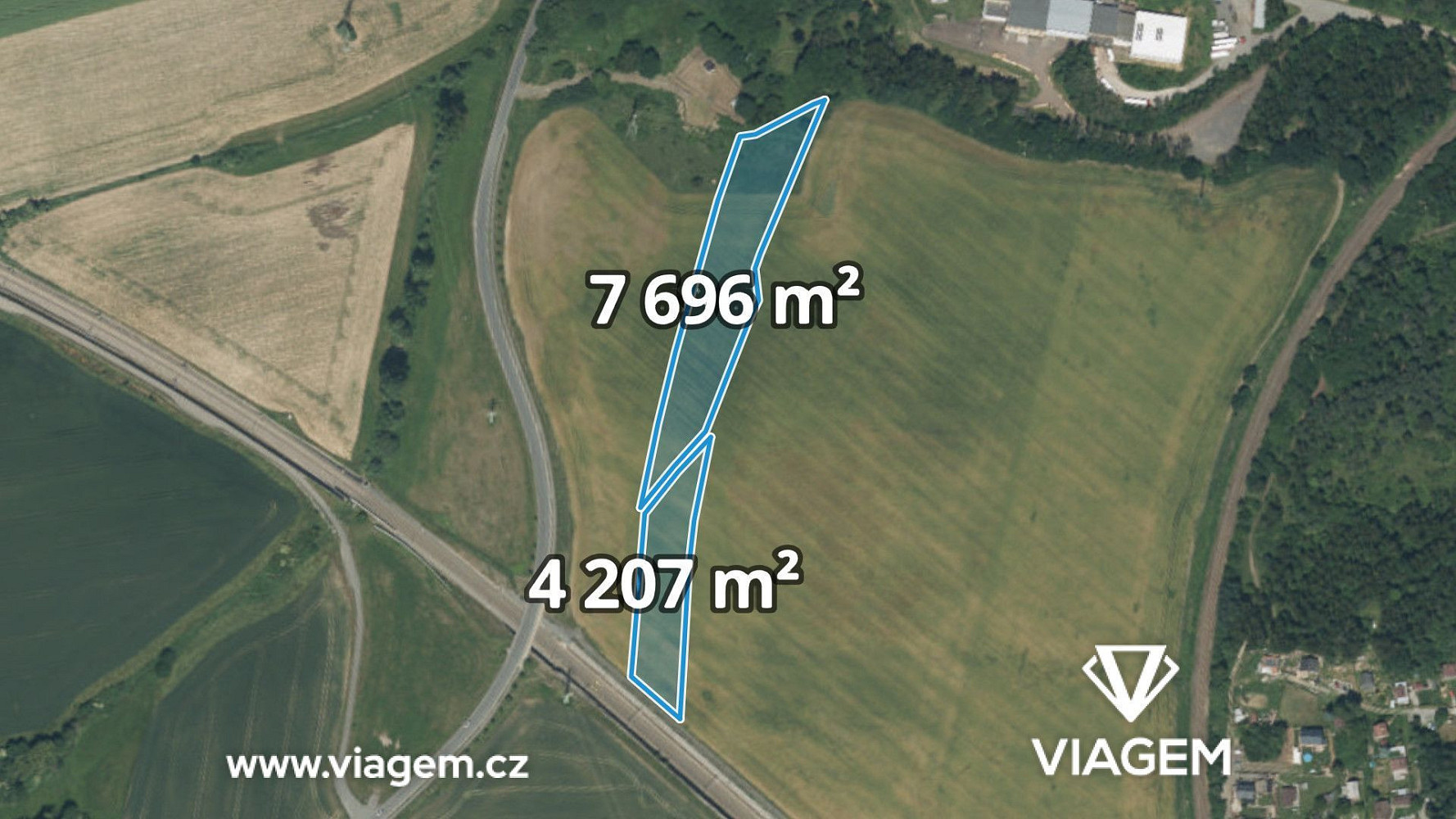Prodej pole 2 380 m²