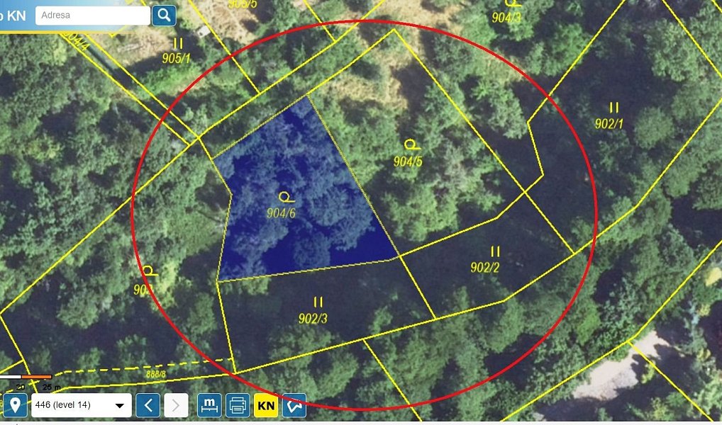 Prodej zahrady 1 984 m², Hýskov – náhled fotky 5