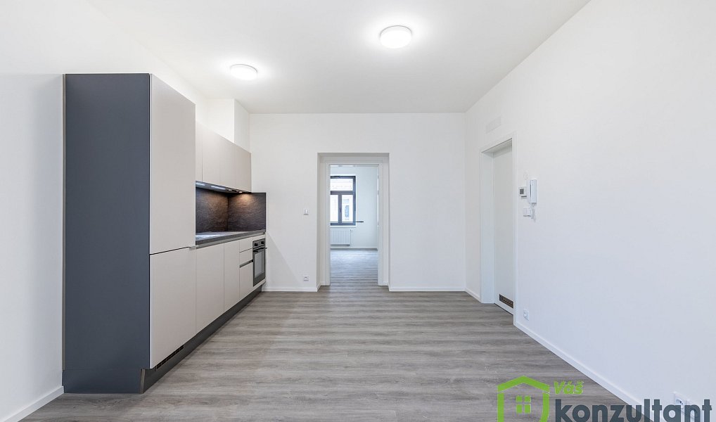 Pronájem bytu 2+kk, 36 m², Veveří - Brno-město, Brno
