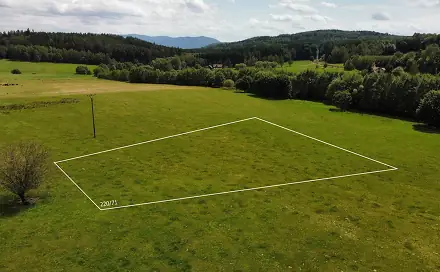 Prodej stavebního pozemku 2 028 m², Česká Kubice - Starý Spálenec, okres Domažlice