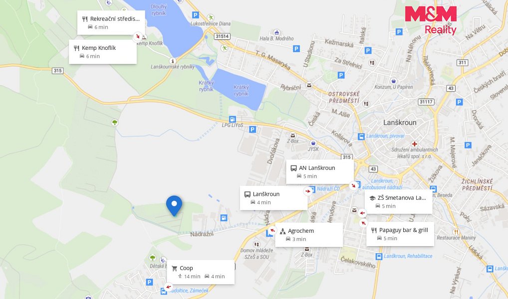 Prodej zahrady 371 m², Lanškroun – náhled fotky 14