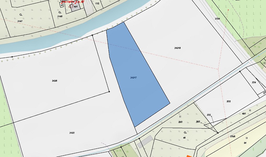 Prodej pole 1 001 m², Nové Sedlo – náhled fotky 3