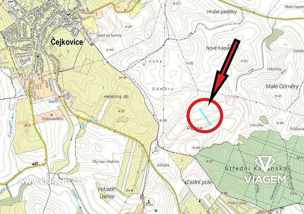 Prodej pole 1 584 m² – fotografie 4