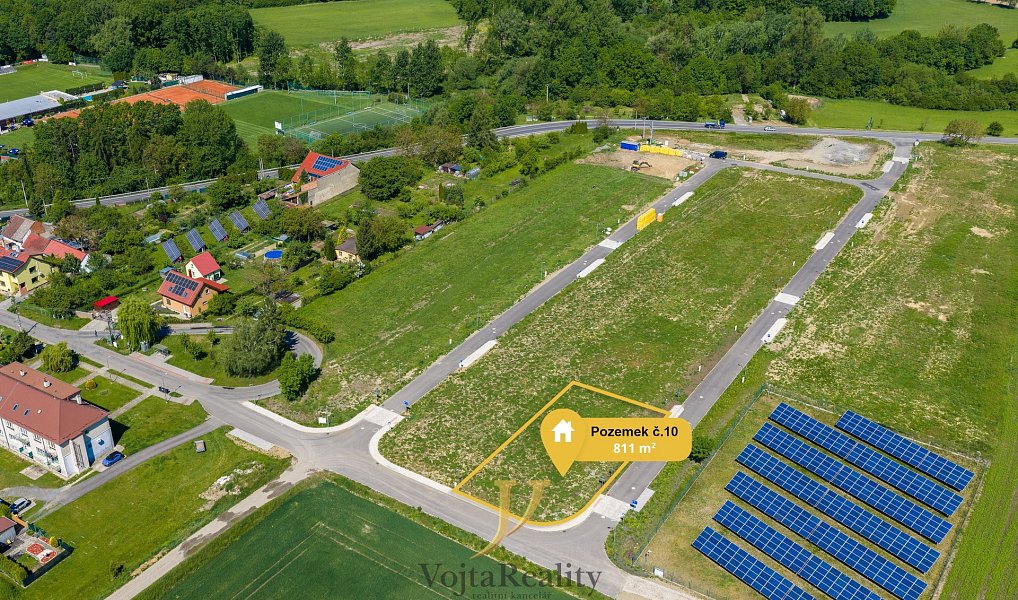 Prodej stavebního pozemku 811 m², Přerov – fotka 1 z 7