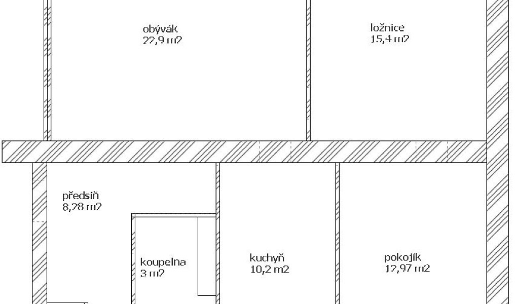 Prodej bytu 3+1 74 m², Chrudim – náhled fotky 14
