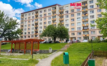 Pronájem bytu 1+1 33 m², Zahradní, Ústí nad Labem - Všebořice
