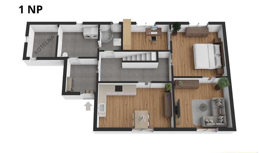Prodej domu 160 m² s pozemkem 1 001 m², Konice – náhled fotky 2