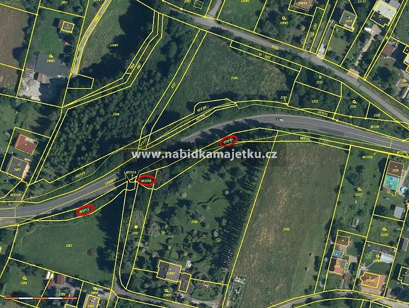 Prodej pozemku 798 m²