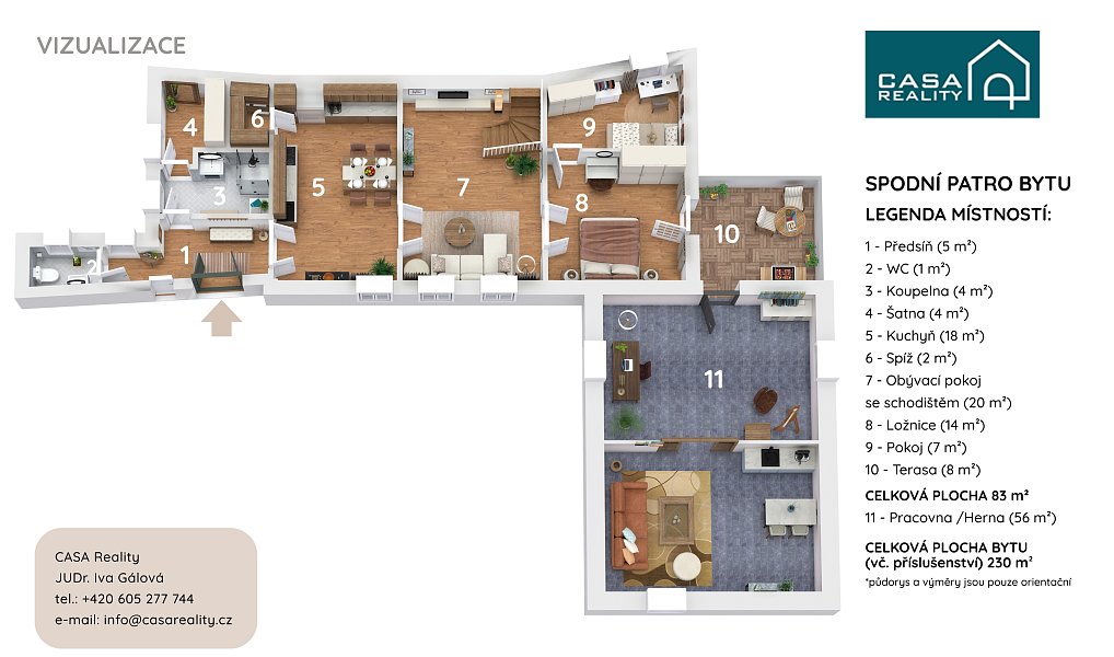Prodej bytu 6+kk 174 m², Praha – náhled fotky 14