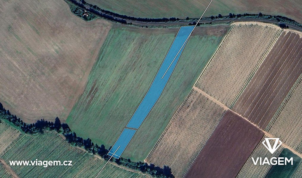 Prodej pole 911 m², Mutějovice – náhled fotky 2