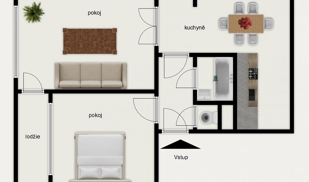 Prodej bytu 2+1 54 m², Rakovník – náhled fotky 19