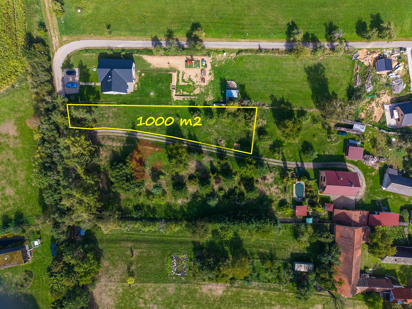 Prodej stavebního pozemku 1 000 m²
