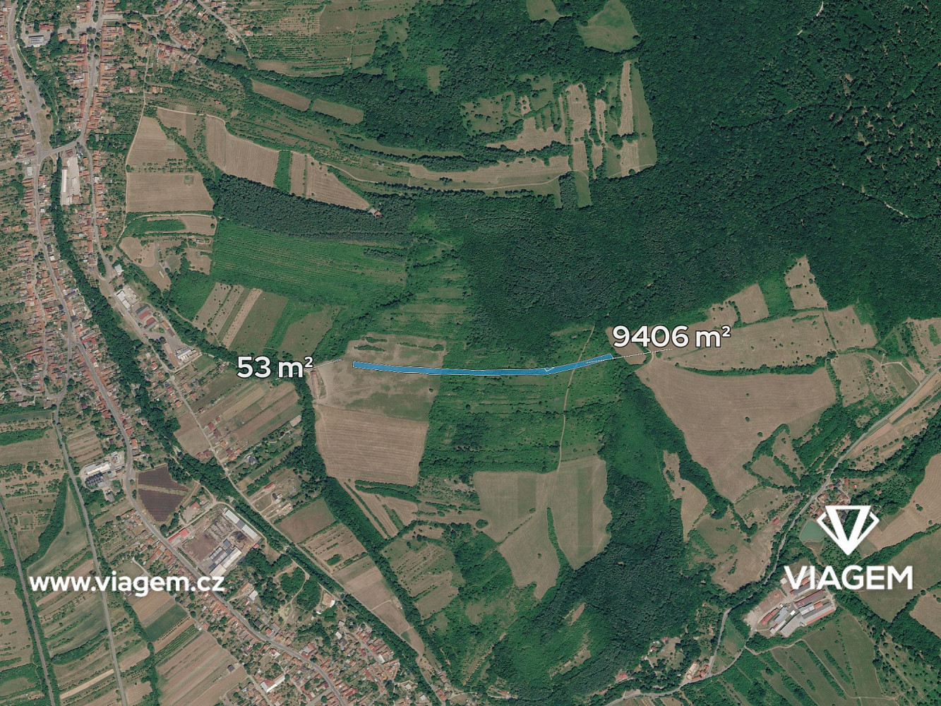 Prodej pole 4 729 m² – fotografie 2