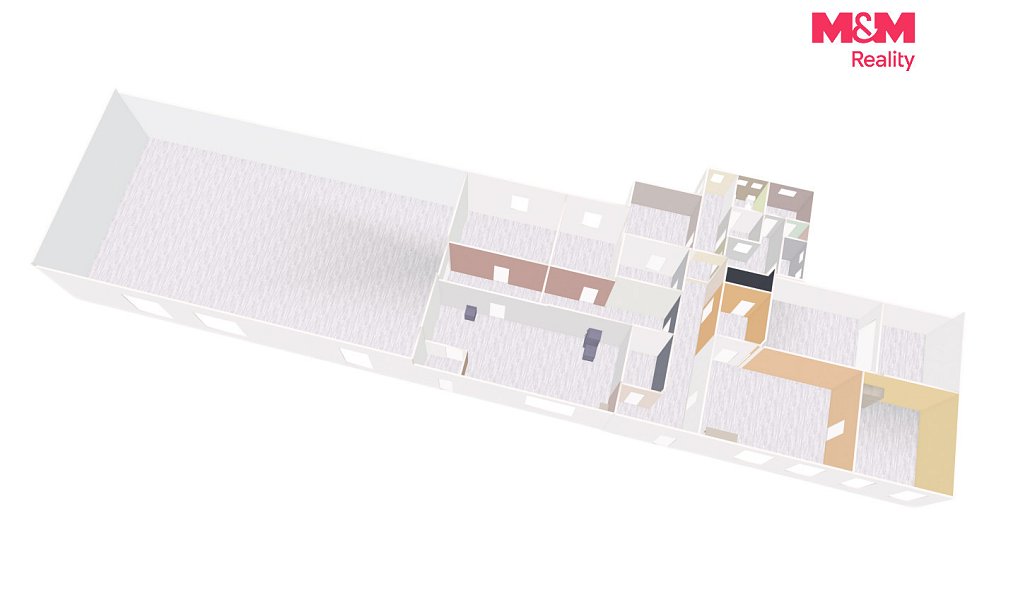 Prodej nájemního domu, činžáku 600 m², Nová Ves – náhled fotky 3