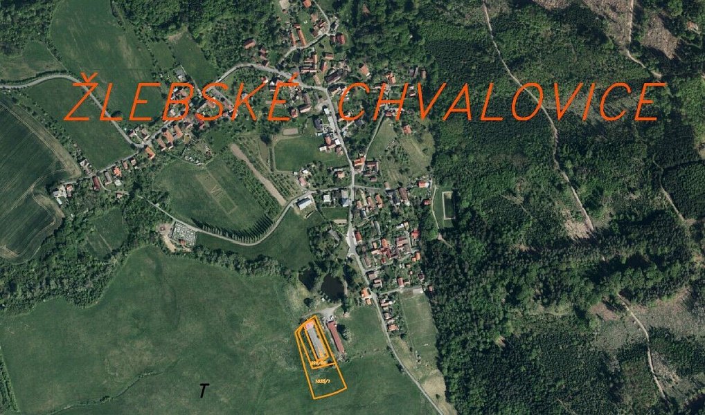 Prodej zemědělského objektu 1 050 m², Žlebské Chvalovice – náhled fotky 7