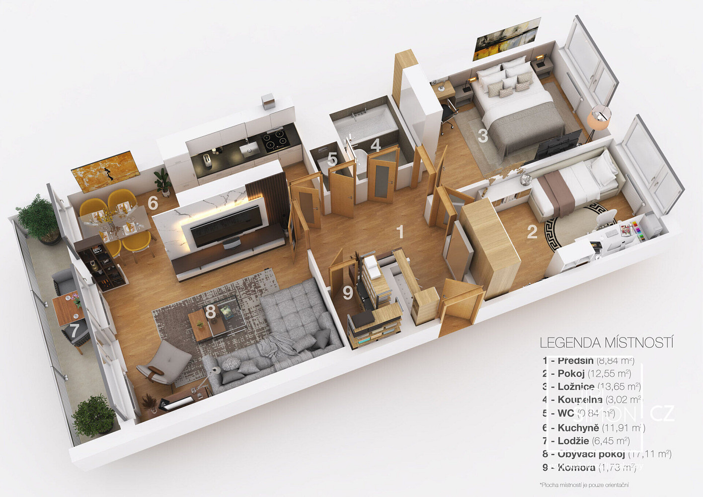 Prodej bytu 3+1 79 m² — photo 4