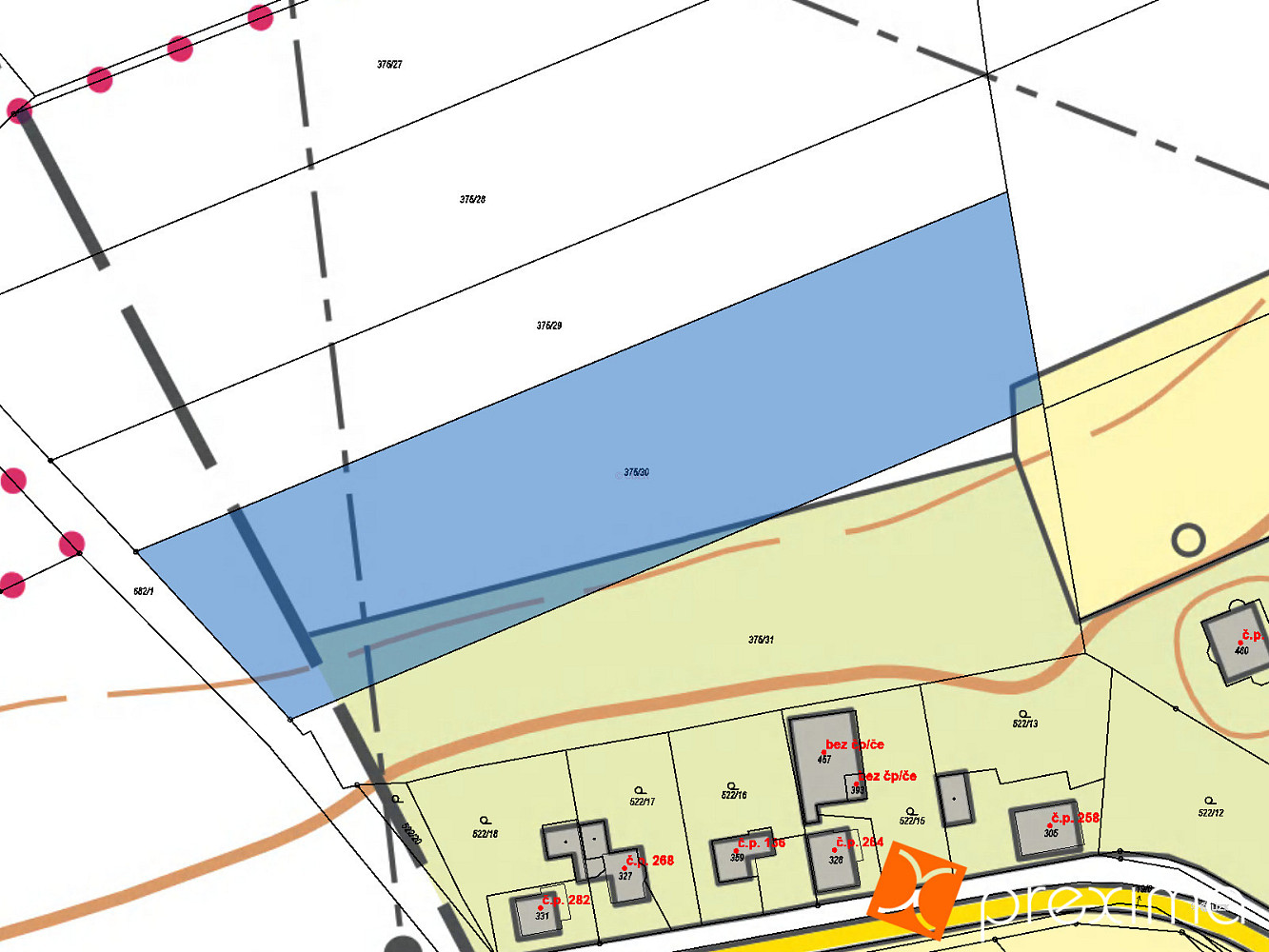 Prodej pole 1 015 m² – fotografie 3