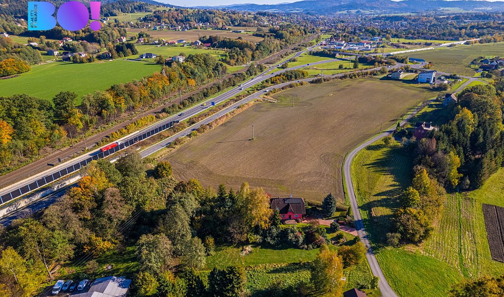 Prodej komerčního pozemku 4 380 m², Návsí – náhled fotky 9