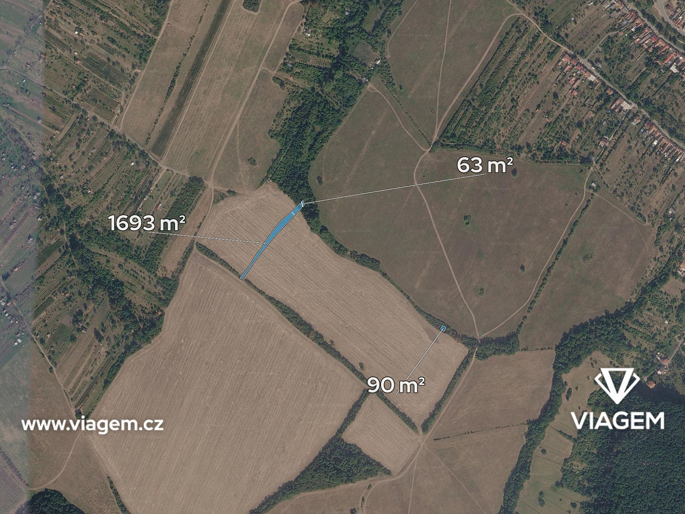 Prodej pole 923 m² – fotografie 2