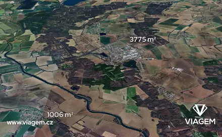 Prodej pole 1 272 m², Chropyně, okres Kroměříž