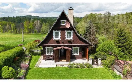 Prodej chaty/chalupy 83 m² s pozemkem 2 068 m², Krásná Lípa - Vlčí Hora, okres Děčín