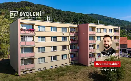 Prodej bytu 1+1 40 m², Sídliště Nad plovárnou, Krupka - Bohosudov, okres Teplice