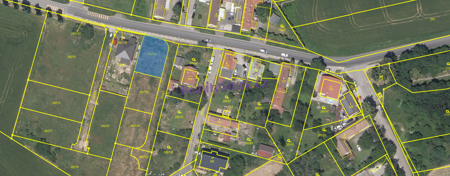 Prodej stavebního pozemku 506 m²