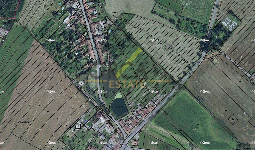Prodej stavebního pozemku 466 m², Prostějovičky – náhled fotky 2