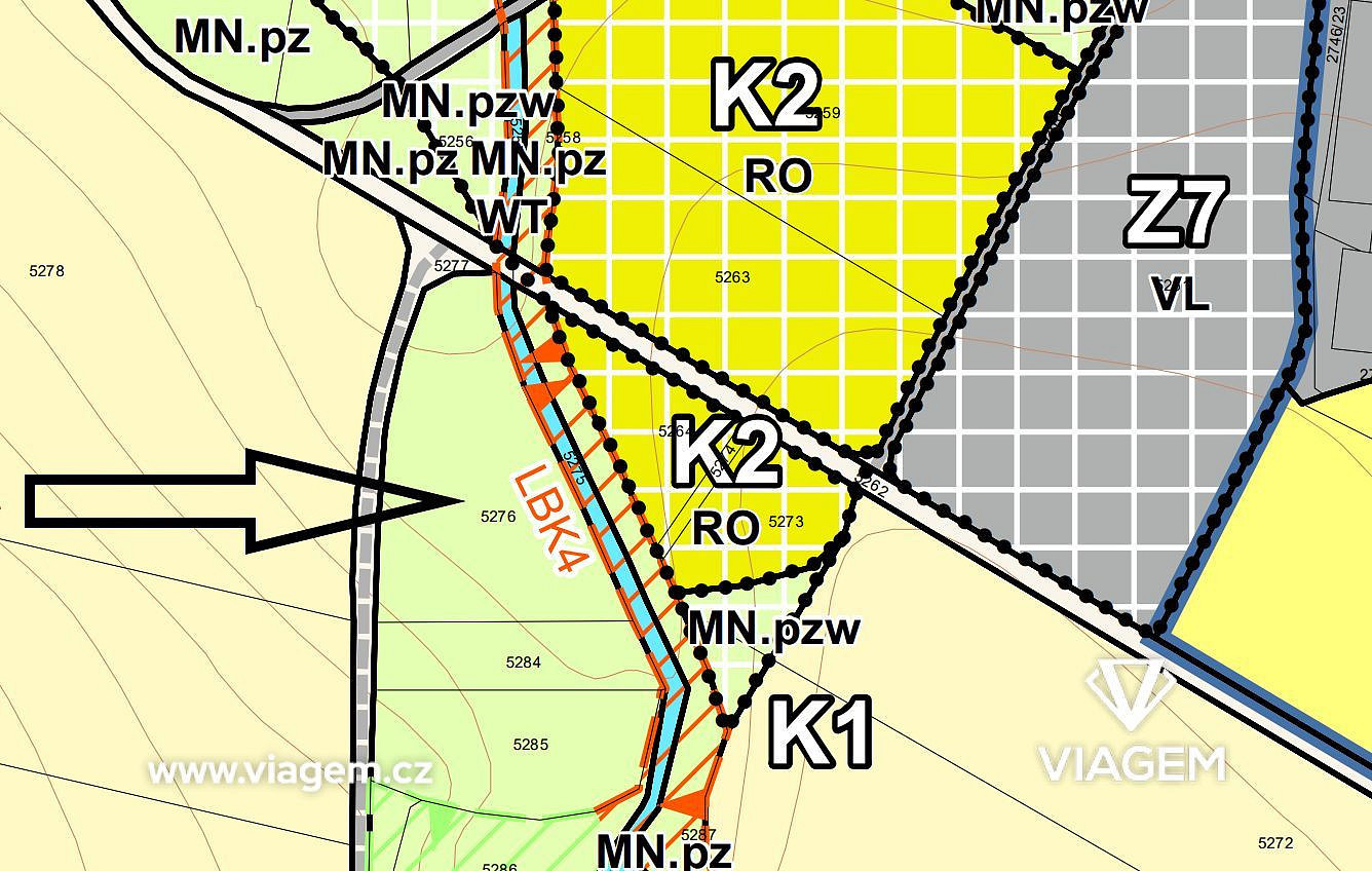 Prodej pole 5 181 m² – fotografie 3