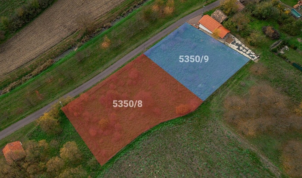 Prodej stavebního pozemku 2 412 m², Novosedly – náhled fotky 3