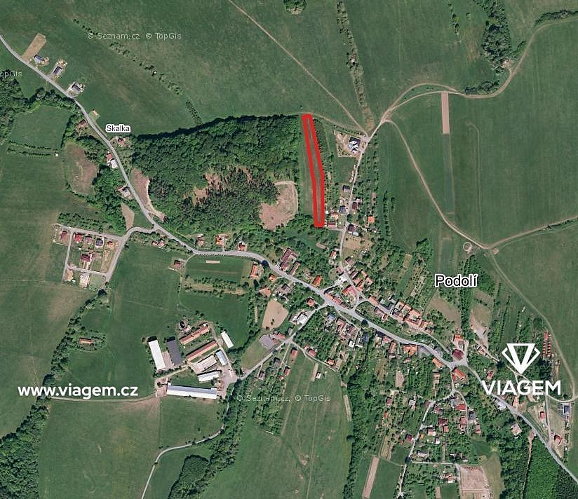 Prodej pole 671 m²