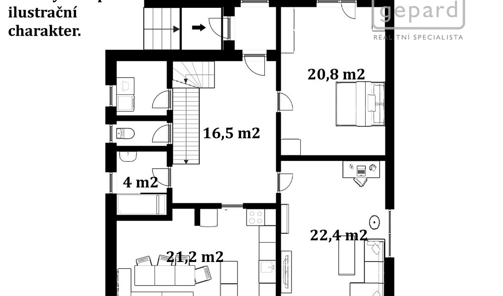 Prodej domu 169 m² s pozemkem 470 m², Suchdol nad Lužnicí – náhled fotky 24