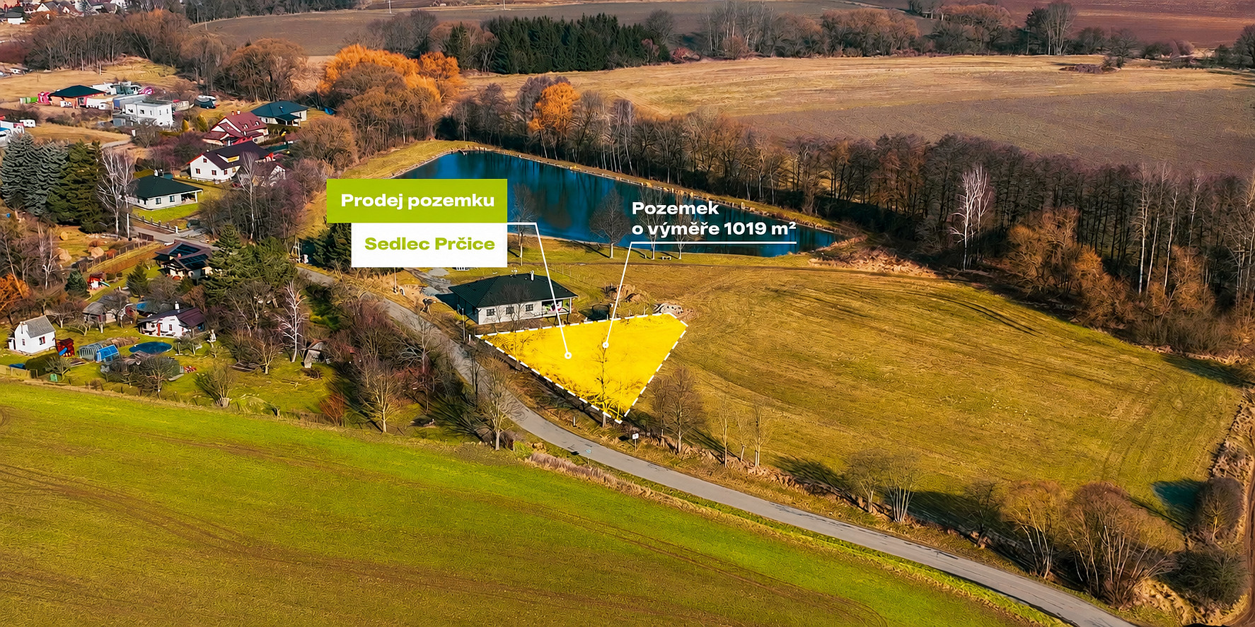 Prodej stavebního pozemku 1 019 m² – fotografie 2