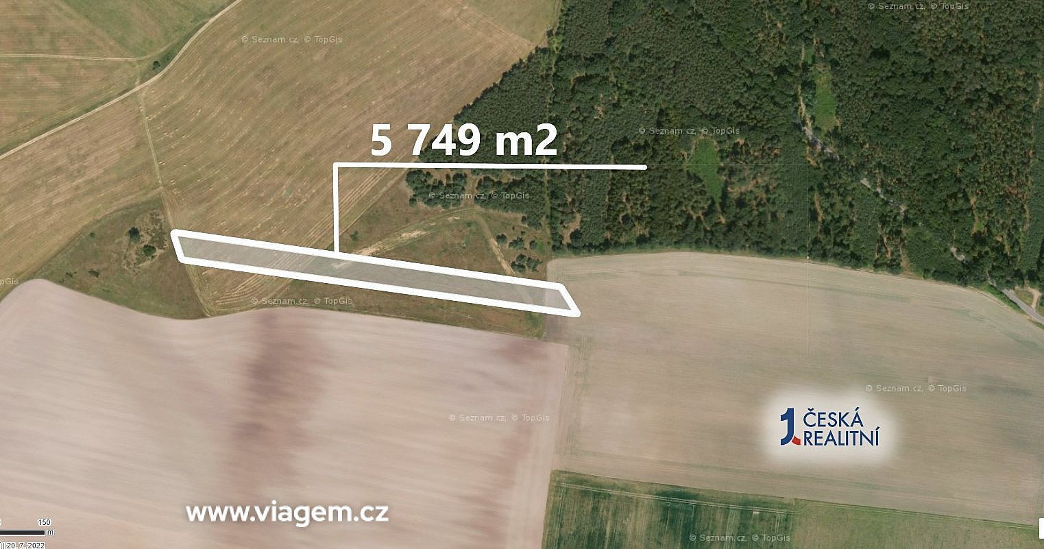 Prodej pole 5 749 m² – fotografie 2