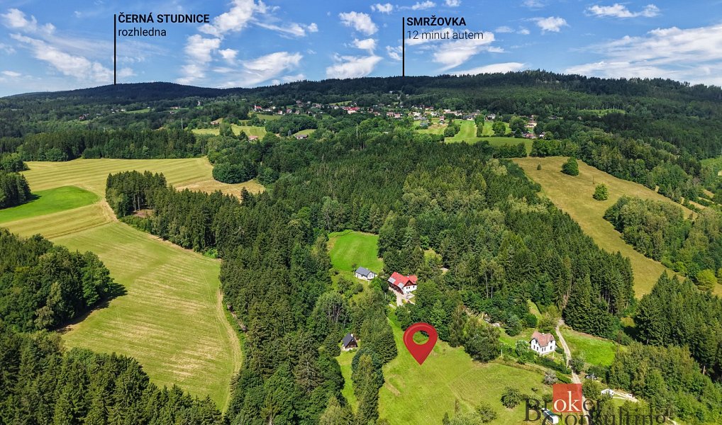 Prodej stavebního pozemku 7 018 m², Velké Hamry – náhled fotky 7