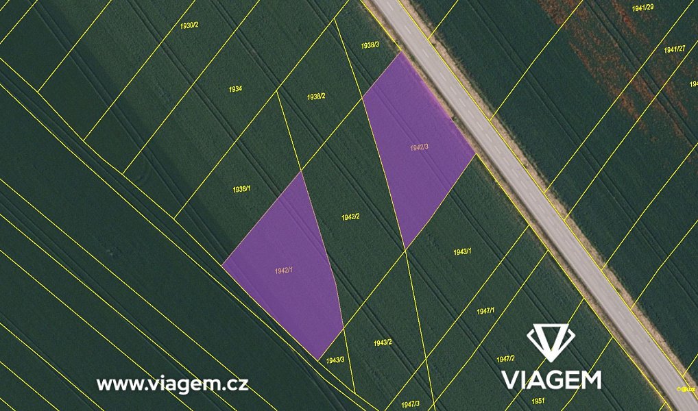 Prodej pole 698 m², Jaroměřice nad Rokytnou – náhled fotky 4
