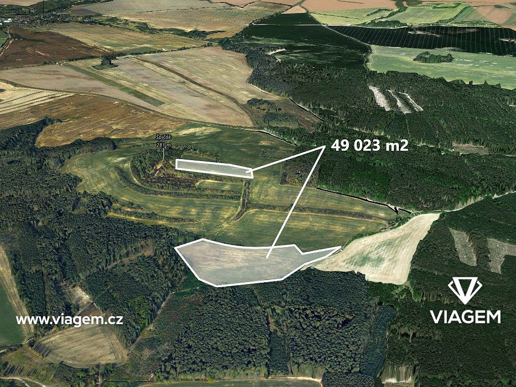 Prodej pole 16 341 m²