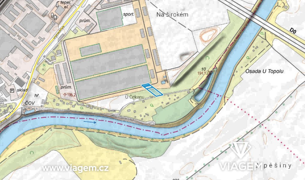 Prodej pole 2 044 m², Praha – náhled fotky 3