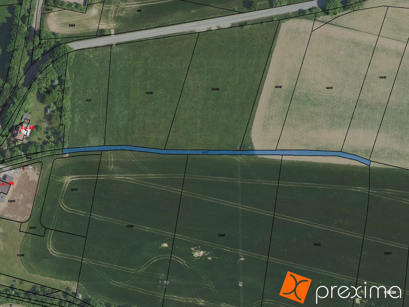 Prodej pole 9 m²