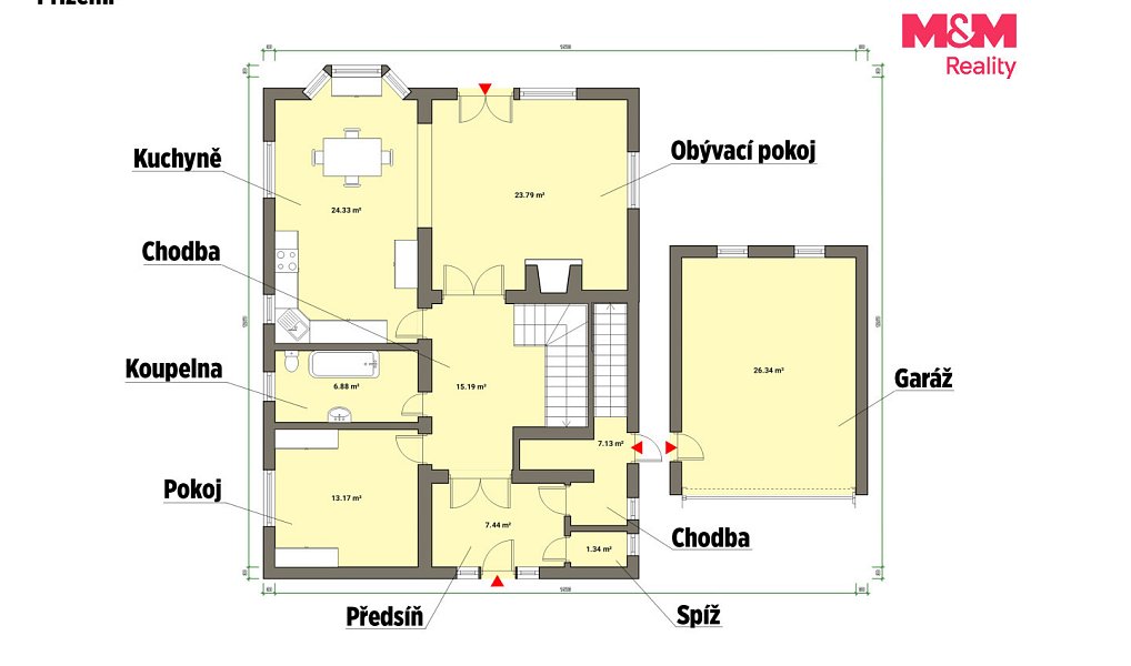 Prodej domu 270 m² s pozemkem 934 m², Stará Voda – náhled fotky 28
