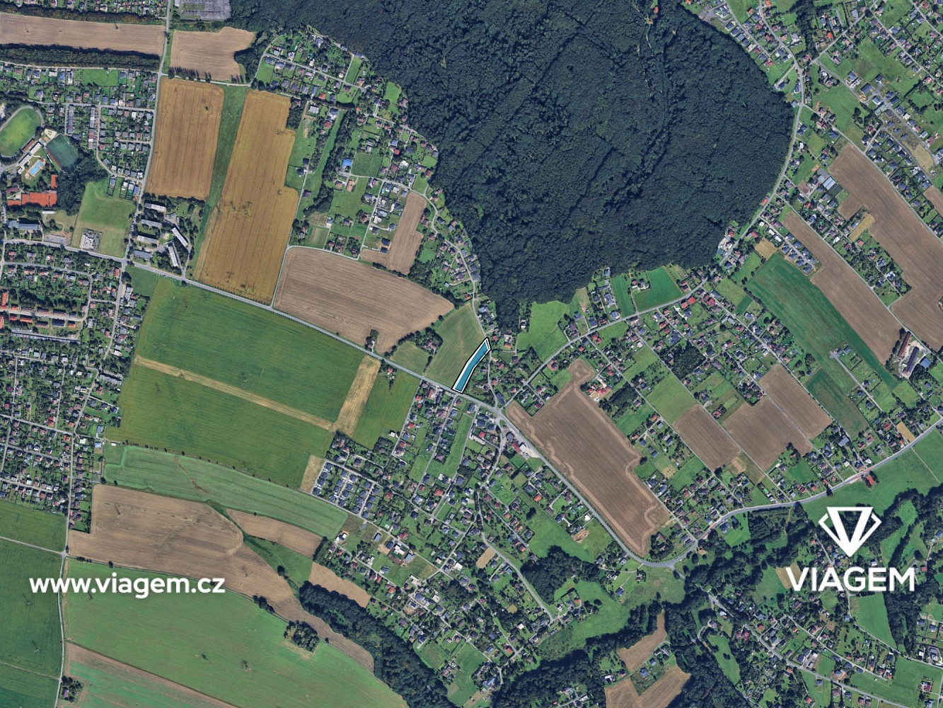 Prodej pole 1 838 m² – fotografie 2