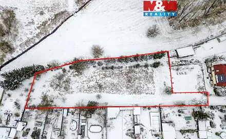 Prodej stavebního pozemku 2 661 m², Unhošť, okres Kladno