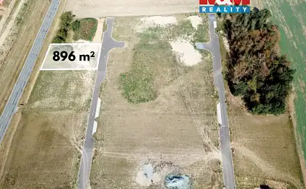 Prodej stavebního pozemku 896 m², Valeč, okres Třebíč
