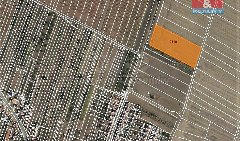 Prodej pole 5 315 m², Šakvice – náhled fotky 3