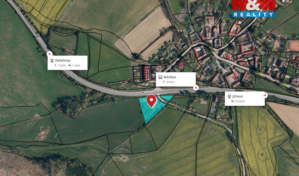Prodej komerčního pozemku 3 819 m², Pelhřimov – náhled fotky 6