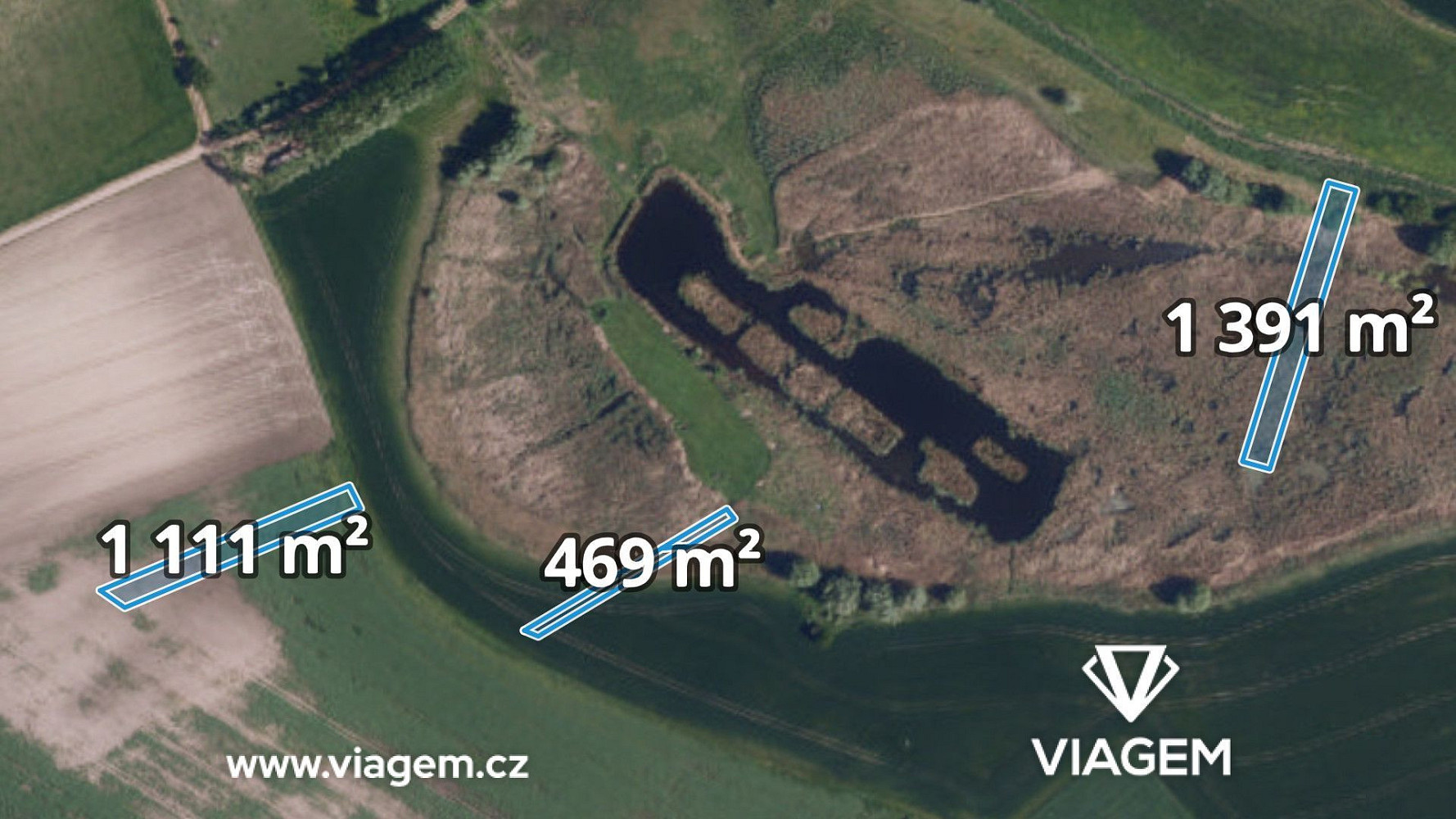 Prodej pole 2 135 m²