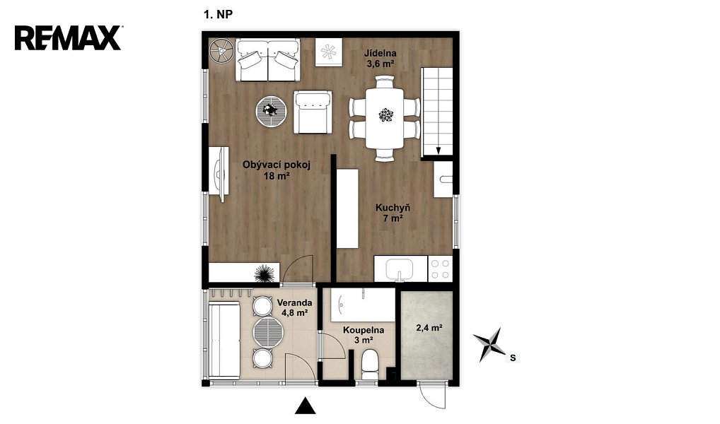 Prodej chaty/chalupy 50 m² s pozemkem 400 m², Tuchořice – náhled fotky 6