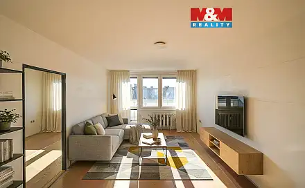 Prodej bytu 2+1 60 m², Palackého třída, Pardubice - Zelené Předměstí